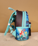 The Little Mermaid Princess Scenes Mini Backpack