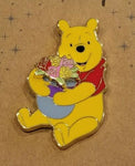 Winnie the Pooh Flower Layered Enamel Pin