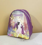 Sleeping Beauty Aurora Forest Scene Mini Backpack