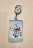 Stitch & Ice Cream Retractable Lanyard