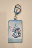 Stitch & Ice Cream Retractable Lanyard