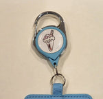 Stitch & Ice Cream Retractable Lanyard