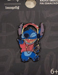 Stitch Streetwear Headphones Enamel Pin